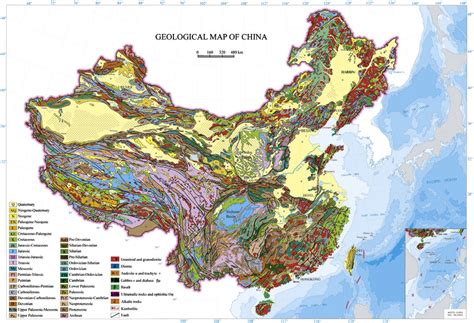 geology of china that are similar to us southwest